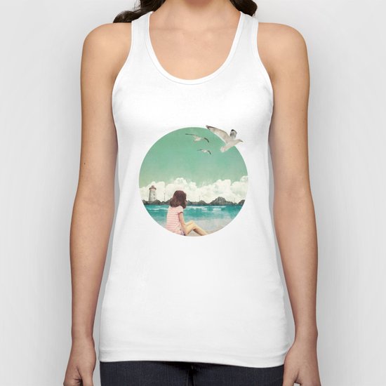 Calm ocean Unisex Tank Top