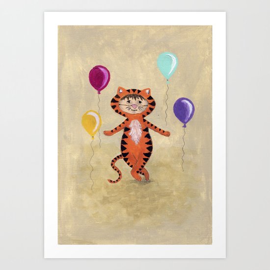 I'm A Tiger - Rooooaaarrrr Art Print