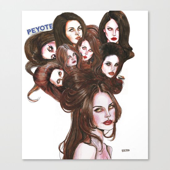 PEYOTE LDR Canvas Print