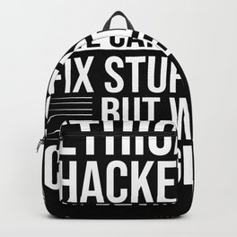 Ethical Hacker Certified Computer Hacking Password Backpack