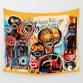 Head full of dreams Wall Tapestry