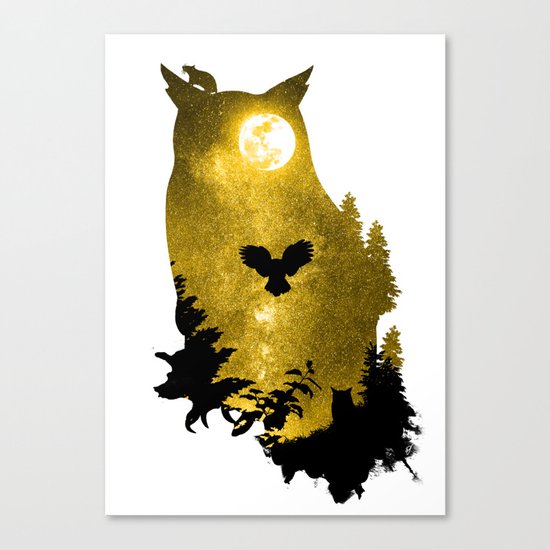 A Melancholy Song Canvas Print