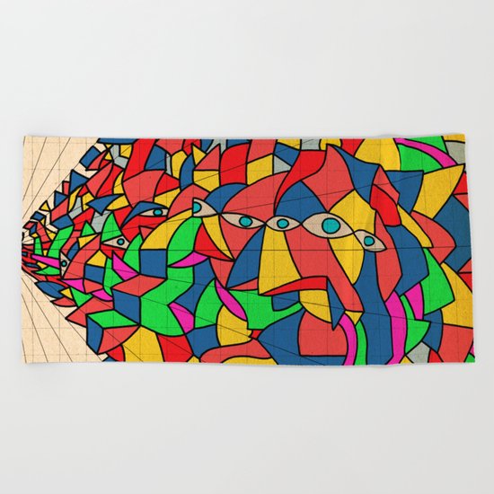 - calculax - Beach Towel