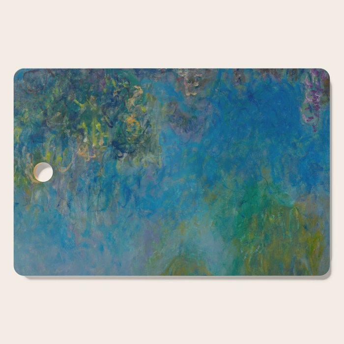 Wisteria (circa 1925) by Claude Cutting Board by