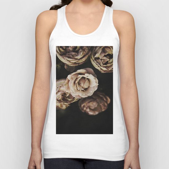 Autumn Roses Unisex Tank Top