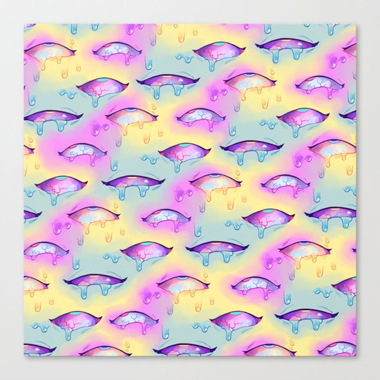 Ahegao Eyes Canvas Print