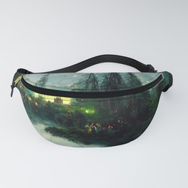 Walking into the forest of Elves Fanny Pack