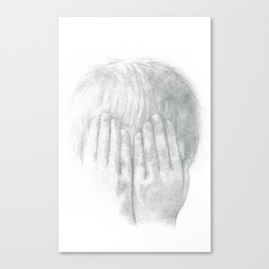 You Can't See Me Canvas Print