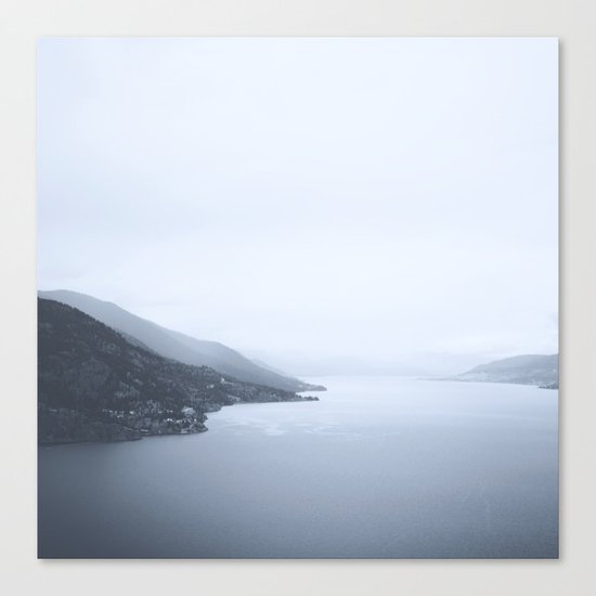 Okanagan Lake Canvas Print