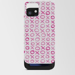 Xoxo valentine's day - pink iPhone Card Case