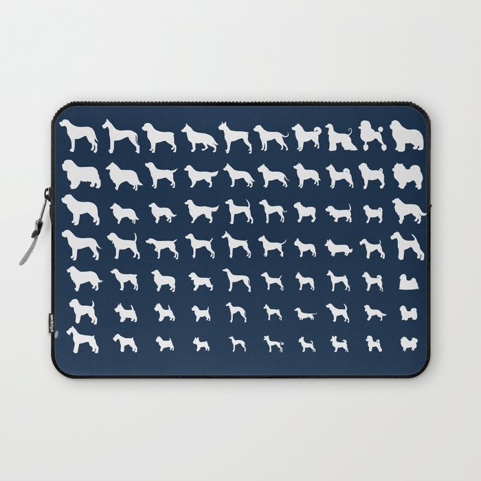 All Dogs (Navy) Laptop Sleeve