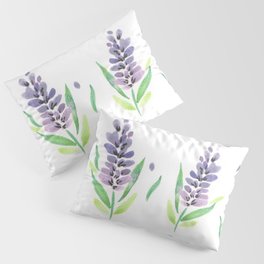 Purple flowers Pillow Sham