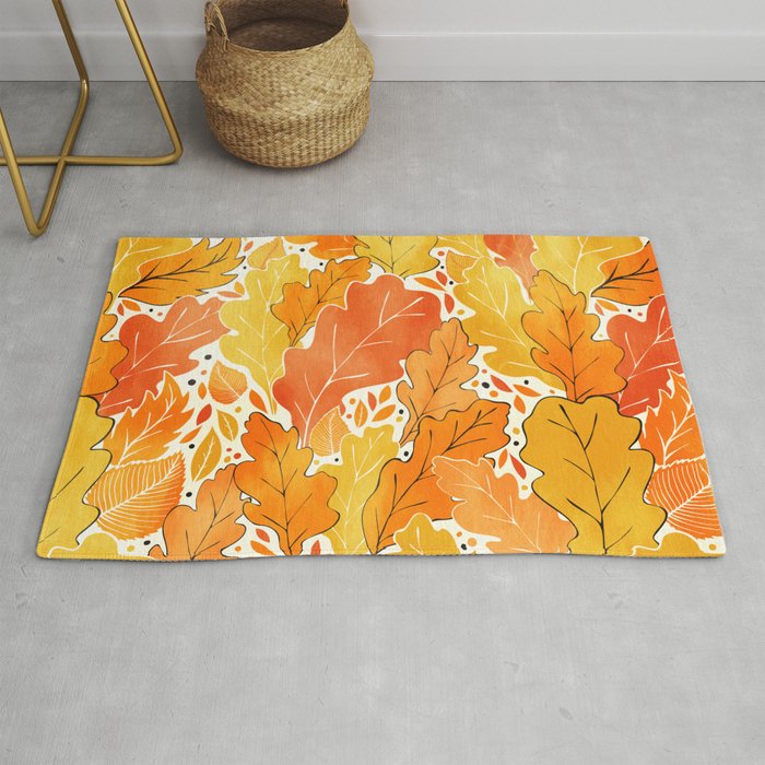 Fall Rug By Lidiebug Society6