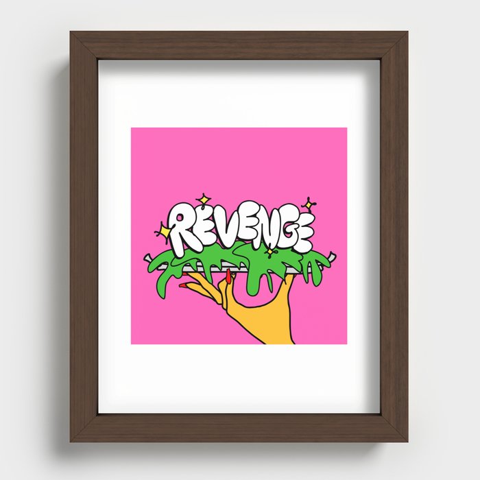 revenge Recessed Framed Print