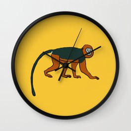 The Intelligent Monkey Wall Clock