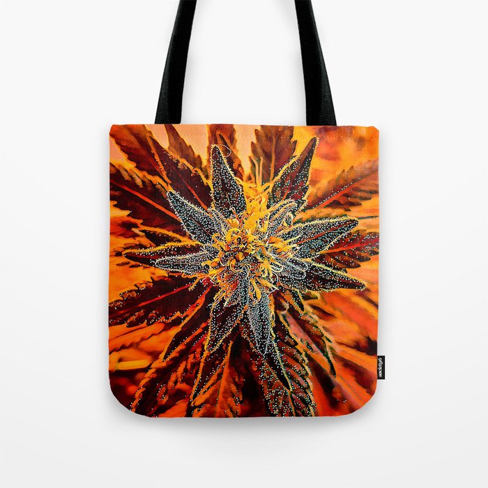 Morning Stars (of cannabis) Tote Bag