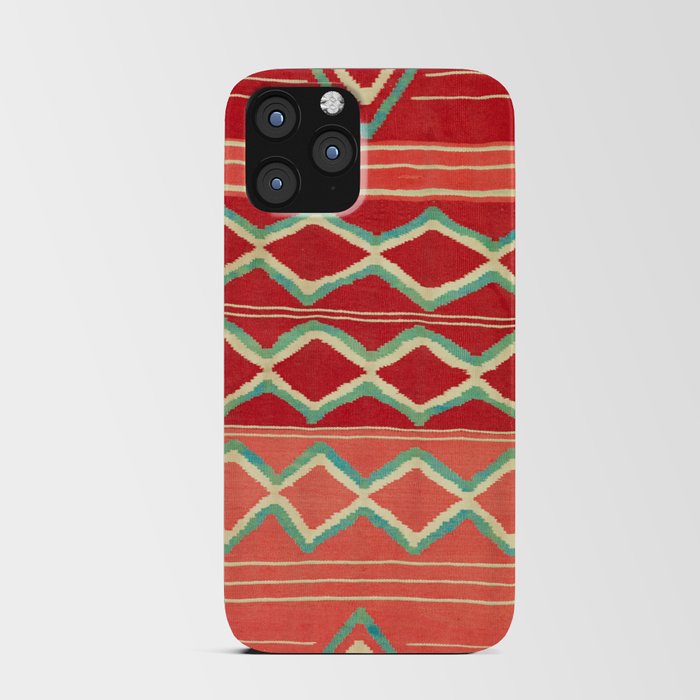 Vintage Native American Southwest Textile Pattern iPhone Card Case