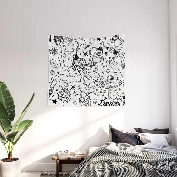 Society6 shop tapestry sizes