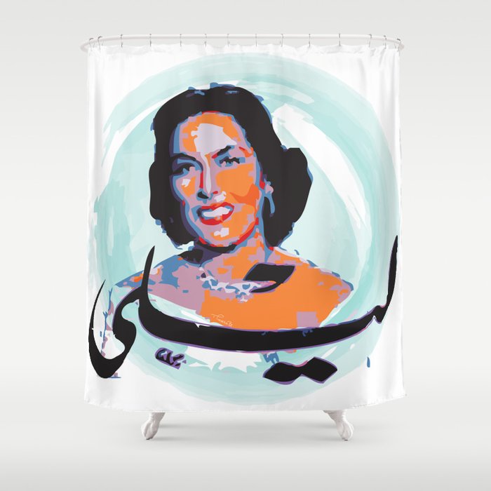 Laila Mourad Shower Curtain
