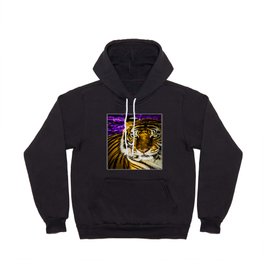 Purple/Gold Tiger Hoody