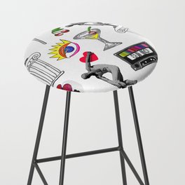 Lovers of Surrealism, kitsch. Bar Stool