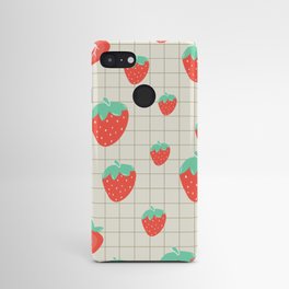 Flower w/ Grid Android Case