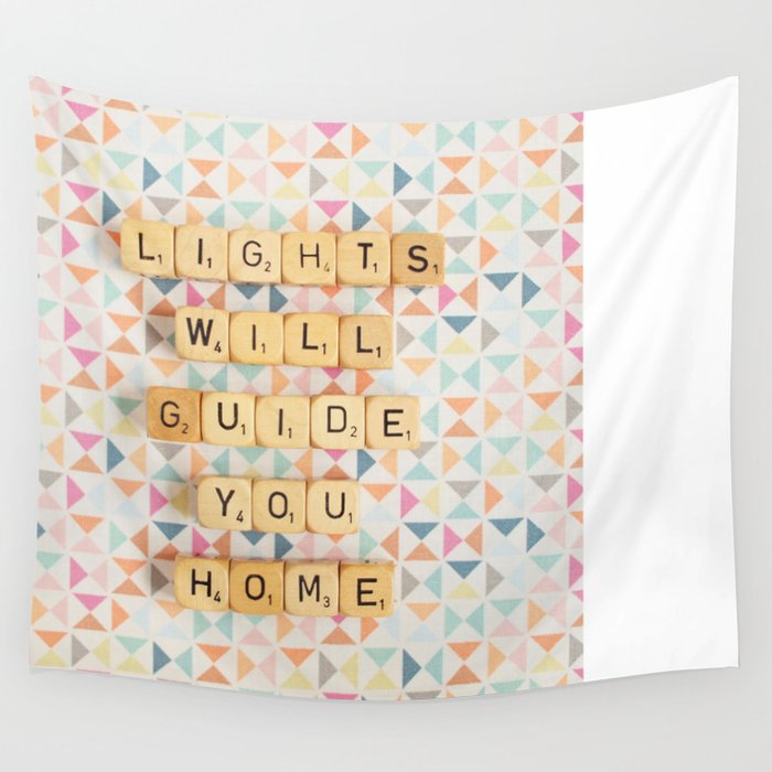 Lights Will Guide You Home Wall Tapestry