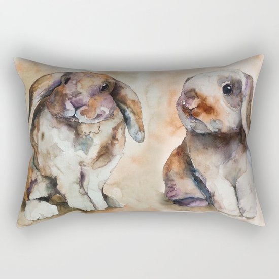 BUNNY #2 Rectangular Pillow