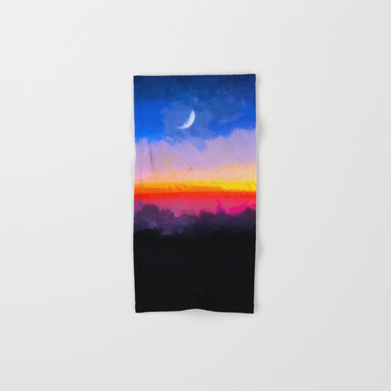 Sunrise - Leaving the Moon Hand & Bath Towel
