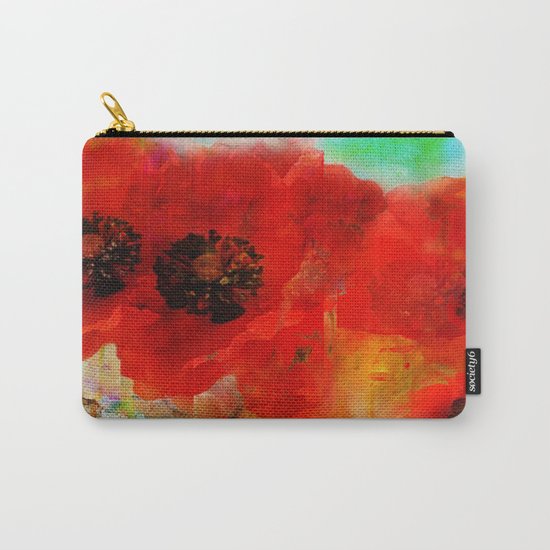 Champ de coquelicots Carry-All Pouch