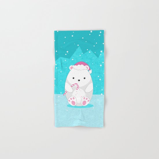 Polar bear Hand & Bath Towel