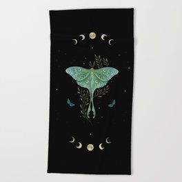 Luna and Forester Beach Towel