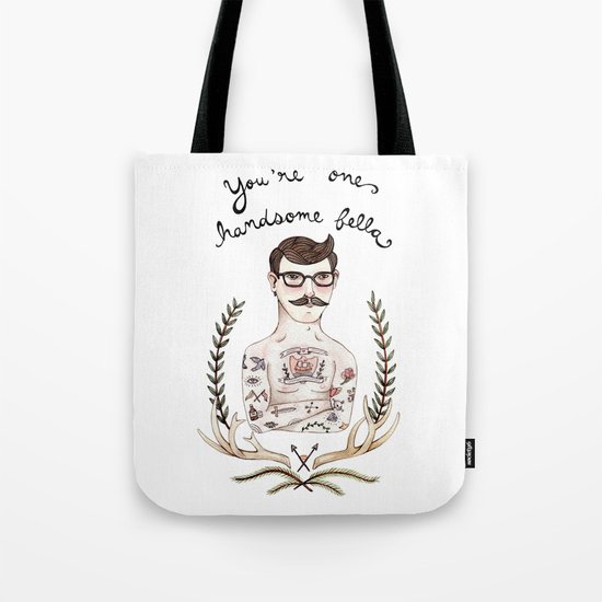 Handsome Fellow Tote Bag