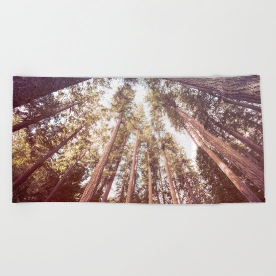 Forest Sky Beach Towel
