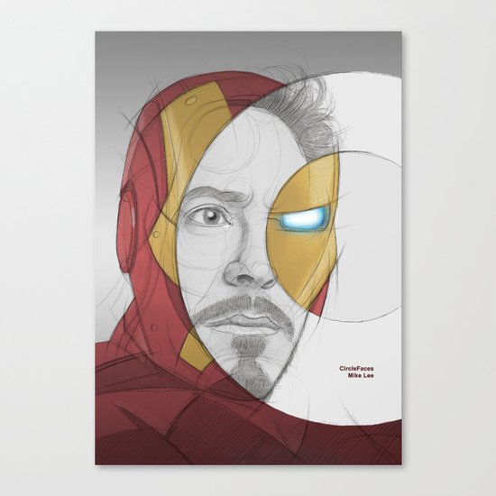 circlefaces Canvas Print