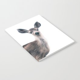 Deer on Slate Blue Notebook