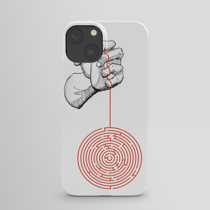 Hand Maze iPhone Case