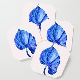 Polka Dot Begonia - Blue Coaster