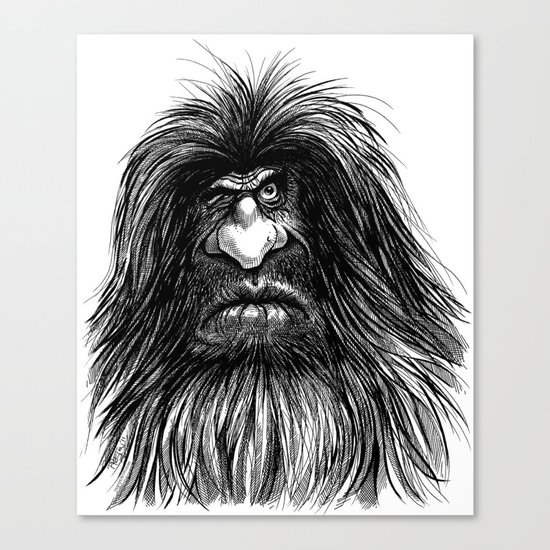 Caveguy Canvas Print