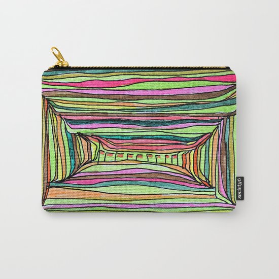Boxy Bright Carry-All Pouch