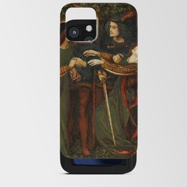 Dante Gabriel Rossetti How They Met Themselves iPhone Card Case