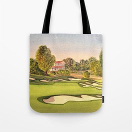 Pasatiempo Golf Course Hole 3 Santa Cruz Tote Bag