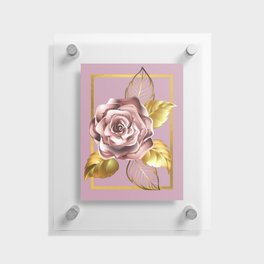 The Mother's Rose  Floating Acrylic Print