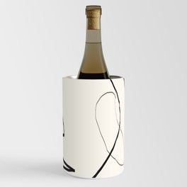Abstract Face Wine Chiller