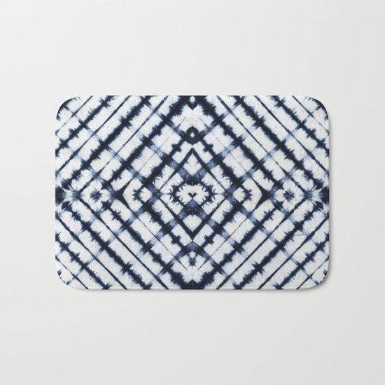 Diamonds Indigo Bath Mat