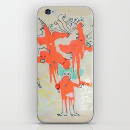 The Victim, The Villain, The Hero, The Bystander iPhone Skin