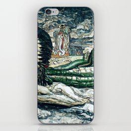 Quetzalcoatl, The Serpent God iPhone Skin