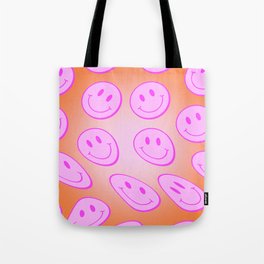 Summer Smileys Tote Bag