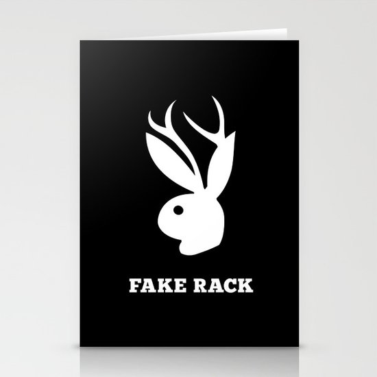 Fake Rack Stationery Cards
