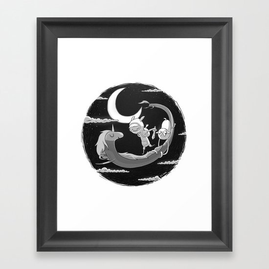 Adventure Time Framed Art Print
